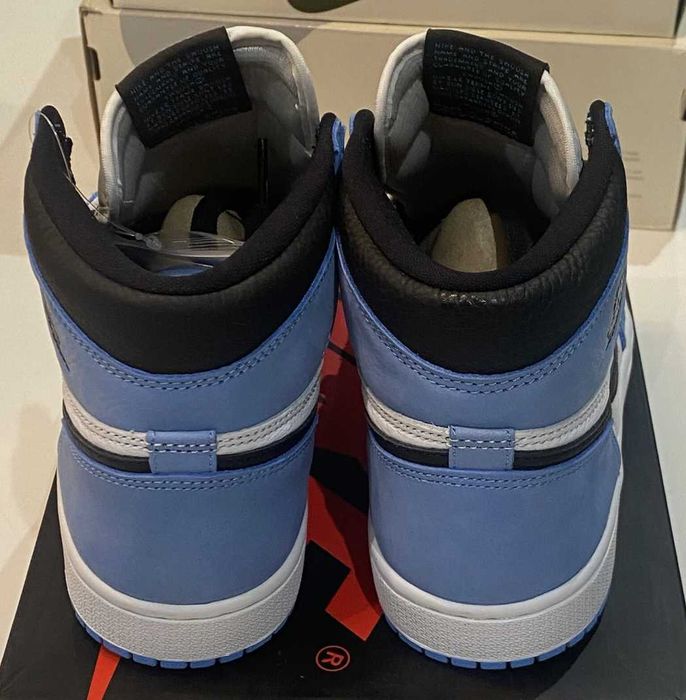 Jordan 1 AJ1 University Blue Premium - verificare colet