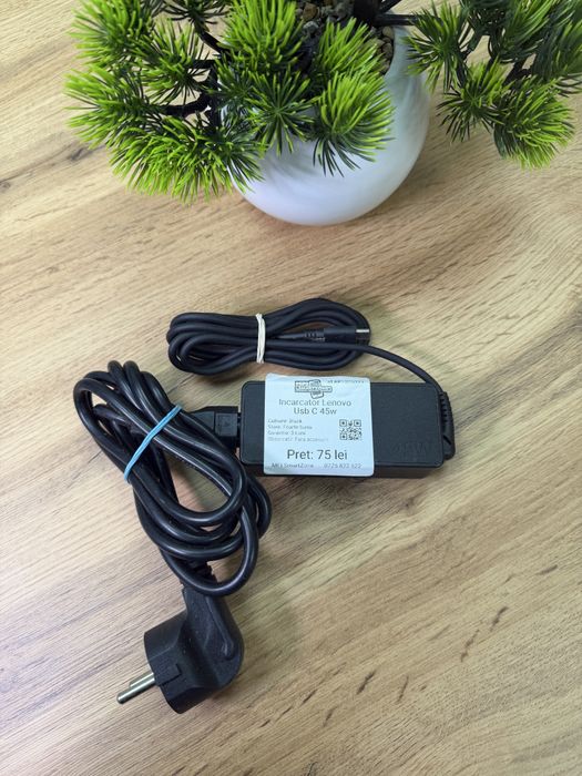 ‼️Incarcator Lenovo Usb-C 45W - Garantie