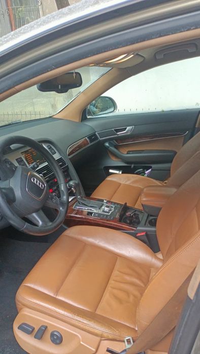 Audi A6 2.0 TDI Automată – piele maro – stare foarte bună