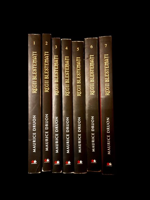 7 vol. Regii blestemati, seria completa. Maurice Druon