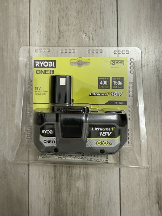 Acumulator Li-Ion RYOBI  ONE + 18V 2,5 ah ,4 ah si 5 ah  noi sigilate