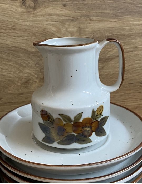 Винтидж немски ръчно рисуван сервиз -1970 гд