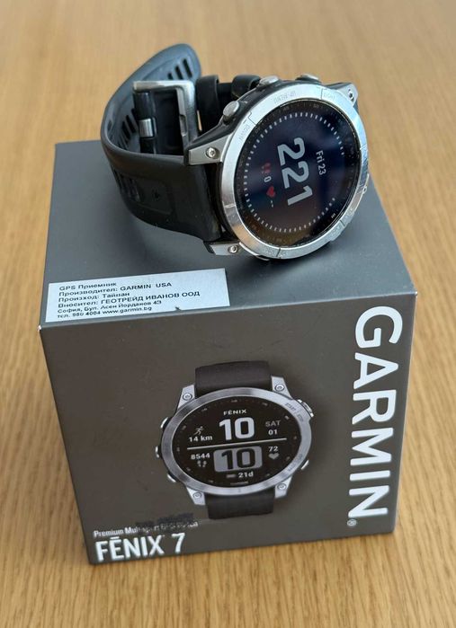 Garmin fēnix 7 Standard Edition смарт фитнес часовник