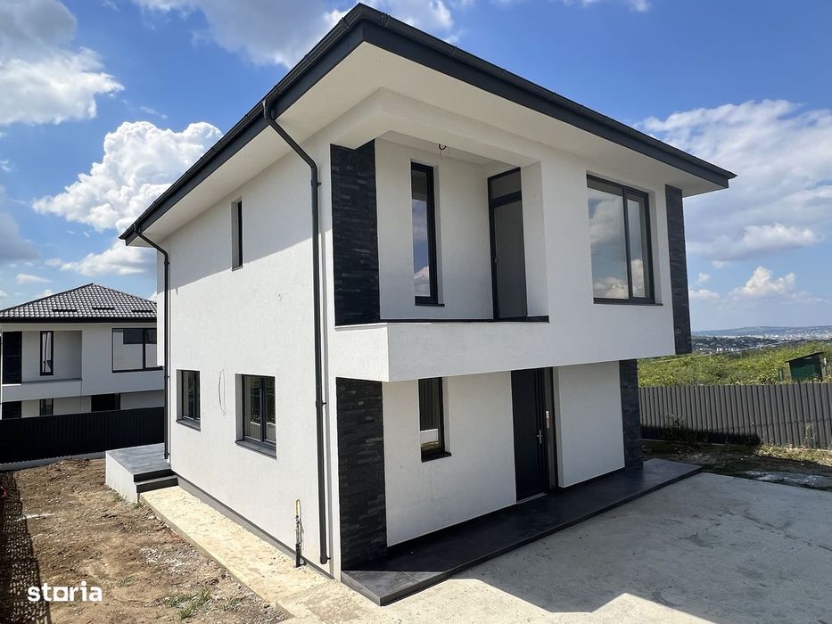 Finisaje PREMIUM!CANALIZARE!500 mp teren!Vila 4 camere, Miroslava