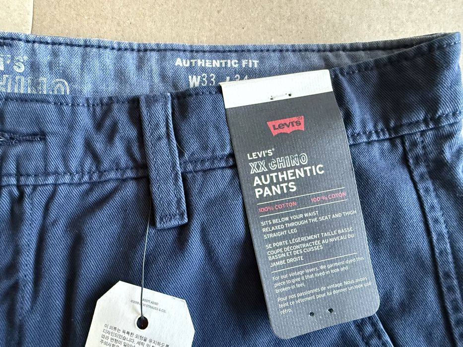 Levis / Levi's XX Chino Authentic Straight ОРИГИНАЛНИ мъжки чино пснталони - 33