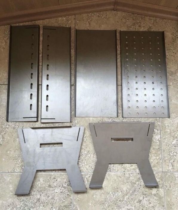 Мангал-чемодан, мангал-барбекю