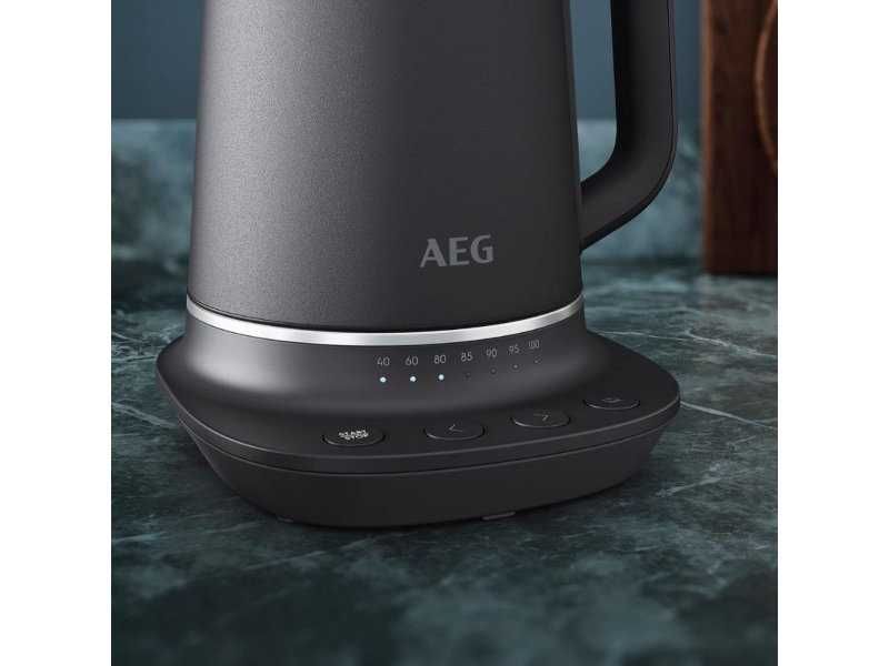 Електрическа Кана за Вода AEG K7-1-6BP - 2400W, 1.7л, Сива