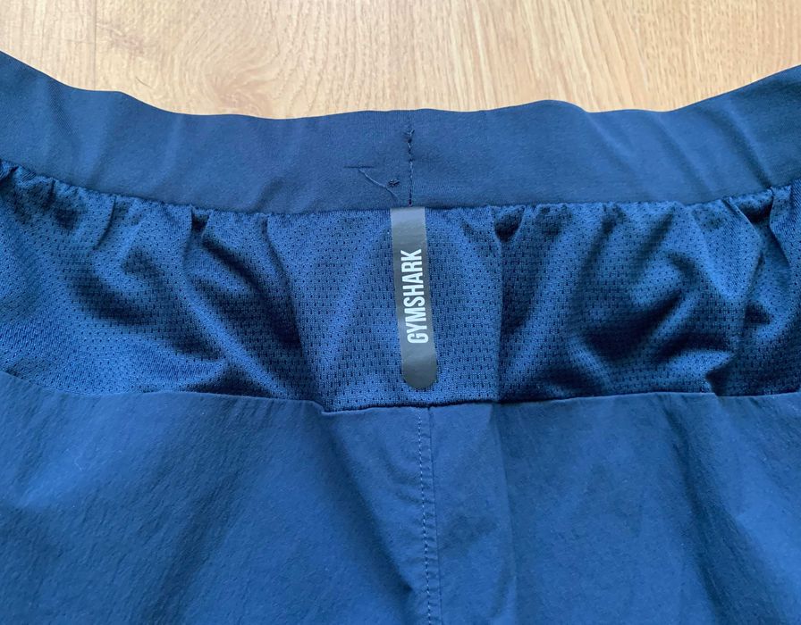 Шорти Gymshark Speed Evolve 5" Shorts - Navy