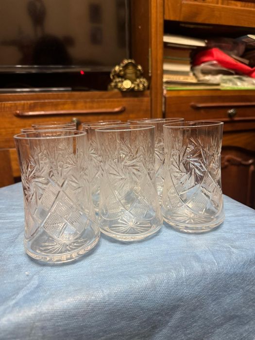 Стакана хрустальные