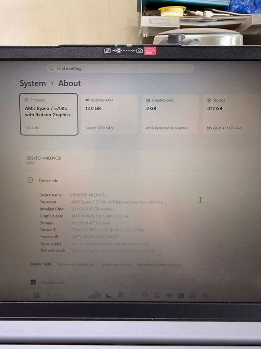 Leptop Lenovo...