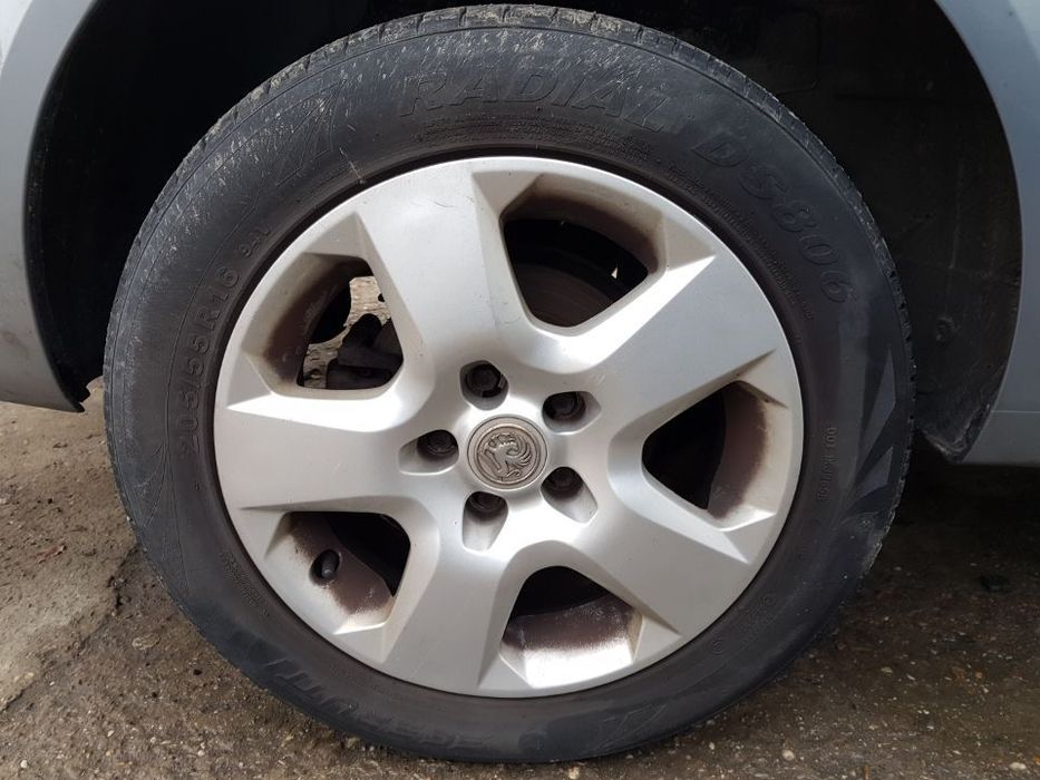 Set 4 Jante Tabla cu Capace Originale Opel Astra H 16 inch 2004 - 2010 205 55 16