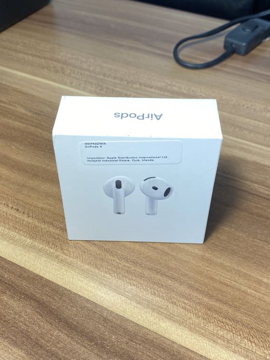 Casti Apple AirPods 4 / White / Desigilat