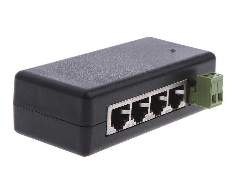 Фотоволтаични Системи Соларни Паркове 4/8 Port Poe Switch Injector 4/8 Порта DC Мрежови IP Камери NVR 4х/8x Портов Суич от които 4х/8x Порта POE 9~48V