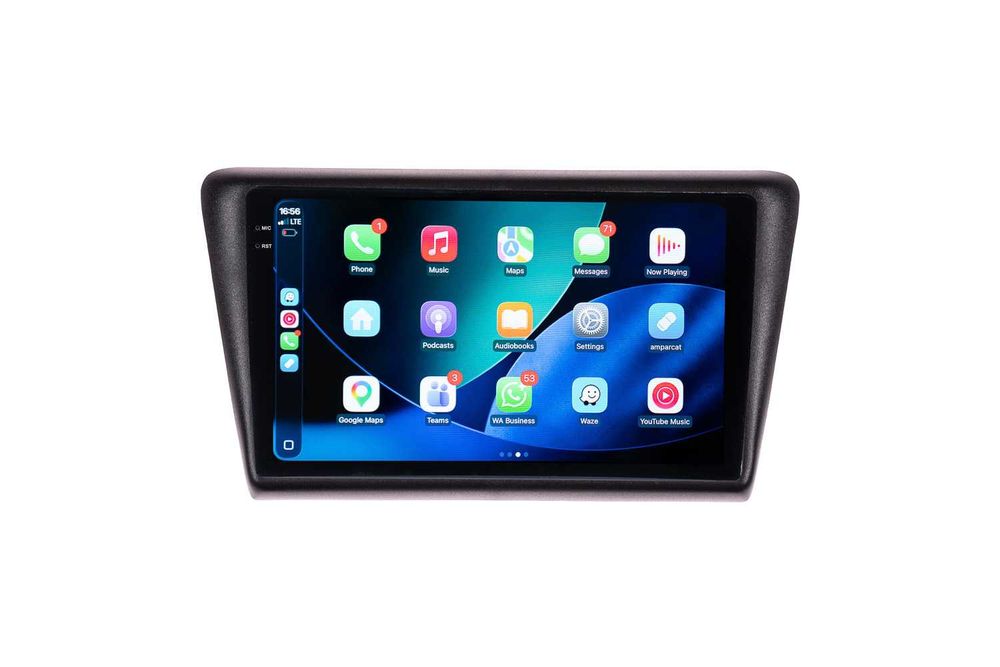 Navigatie Skoda Rapid Android 14 , Apple Carplay Waze , Youtube + Camera Marsarier