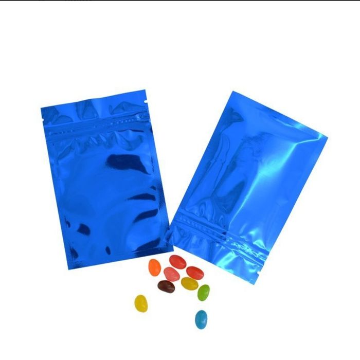 Пакеты металлизированые, zip lock, разные цвета.