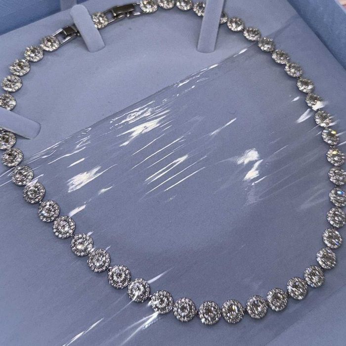 Colier Swarovski Angelic Argintiu - nou, în cutie