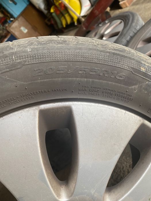 Продавам Джанти с гуми