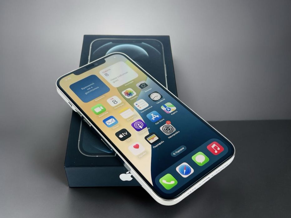 Apple iPhone 12 Pro Max 256GB Silver Отличен! Гаранция!