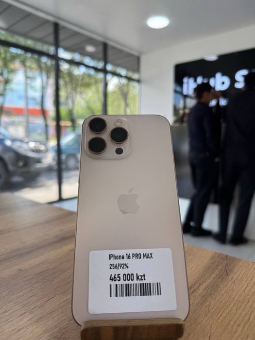 iPhone 16 Pro Max•256GB/92%DesertTitanium Айфон 16 Про Макс•256ГБ/92%