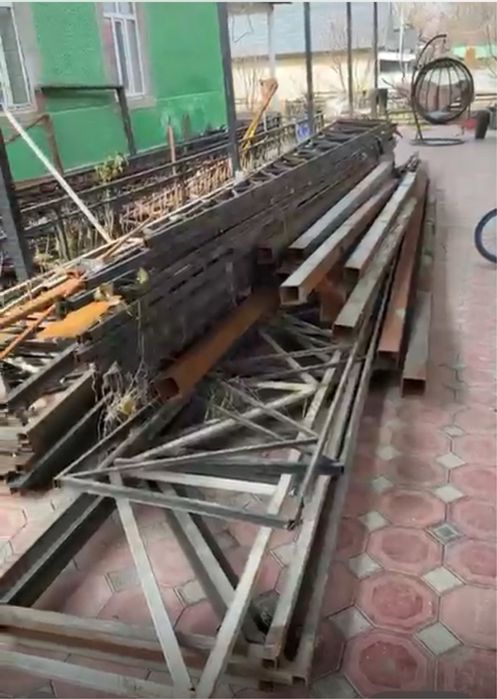 Каркас,  ферма,  стойки метал сатылады бу