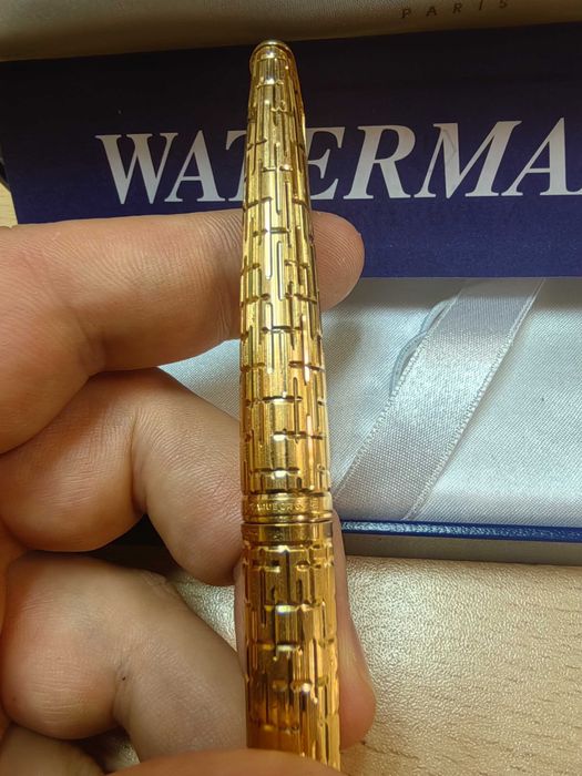 Златна писaлка 18к Waterman