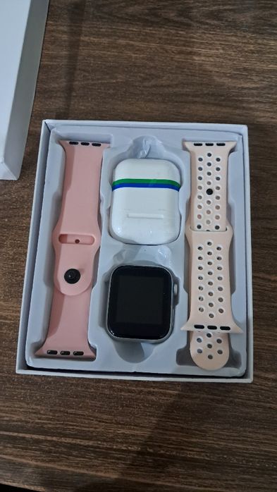 Смарт часы наушники