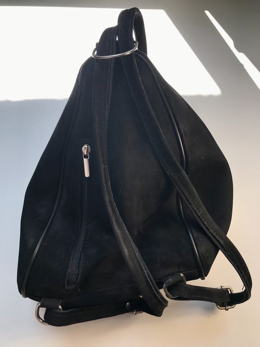 Geanta rucsac piele intoarsa