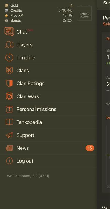 Аккаунт WOT на EU