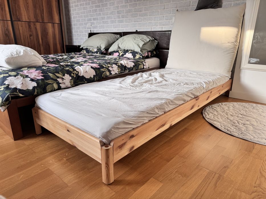 Pat 1 persoana Utaker cu saltea Ikea
