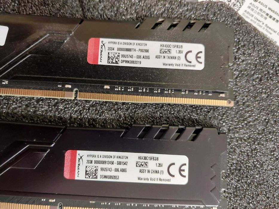 16GB DDR4 3000Mhz - RAM памет