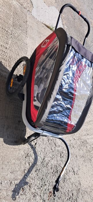 Продавам велосипедно ремарке / детска количка Hamax Traveller за 2 деца