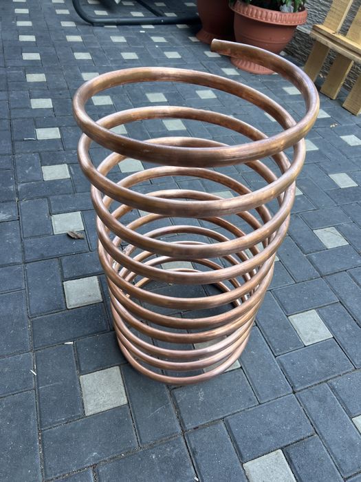 Serpentina de cupru alimentar la comanda