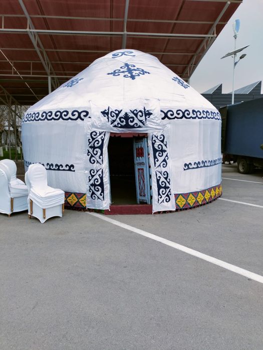 7 канатная юрта.