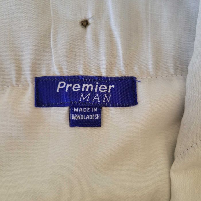 Pantaloni stofa barbati kaki Premier Man M 88cm noi