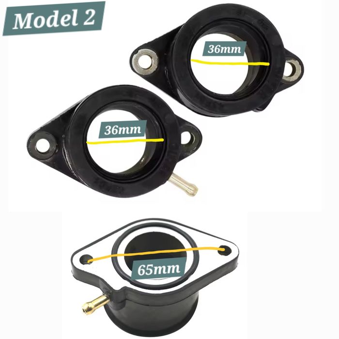 Flansa Admisie Yamaha XT600 XT 600 TT600 Flanse Admisie set 2 buc