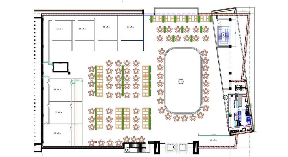 Аренда коммерческого помещения Бухара, Chinar mall 5 этаж 500 квм