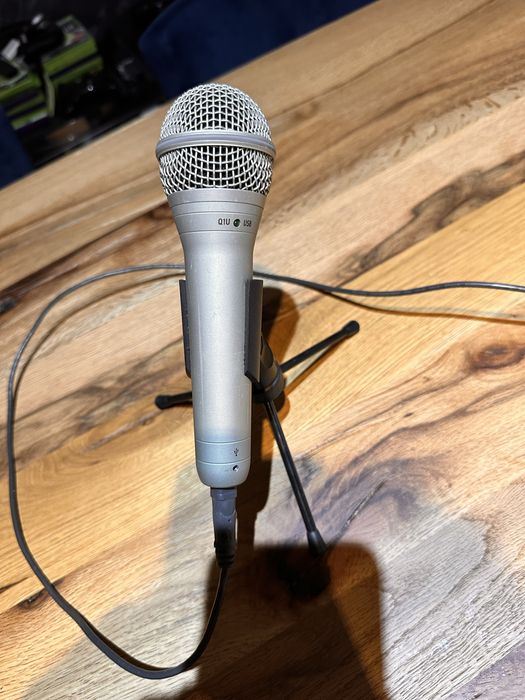 Microfon + stand Samson Q1U, USB, impecabil