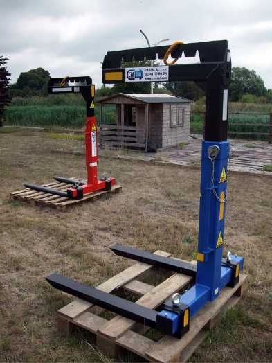 Kit furci paleti macara camion - sarcina 2 tone