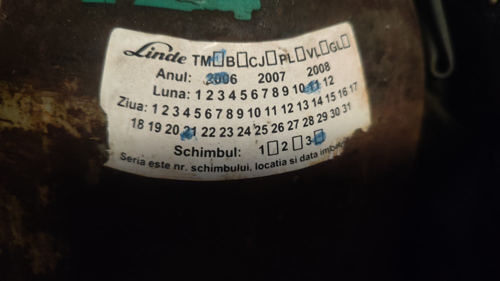 Tub,butelie argon corgon co2