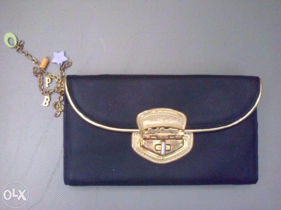 Poseta chic borseta de dama piele neagra Pauls Boutique pt. evenimente