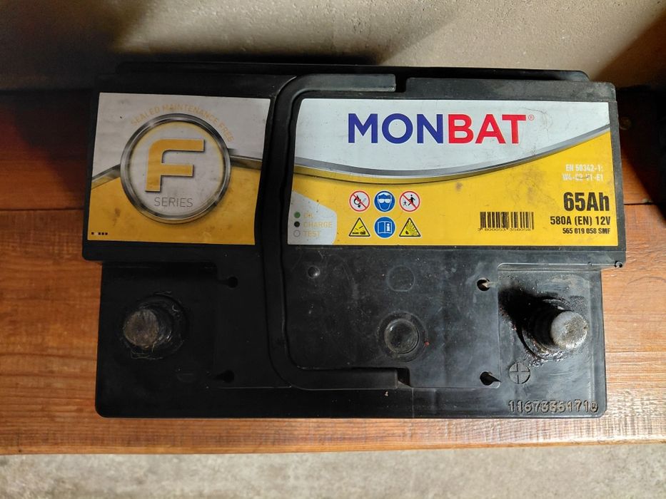 65 Ah Акумулатор Монбат
