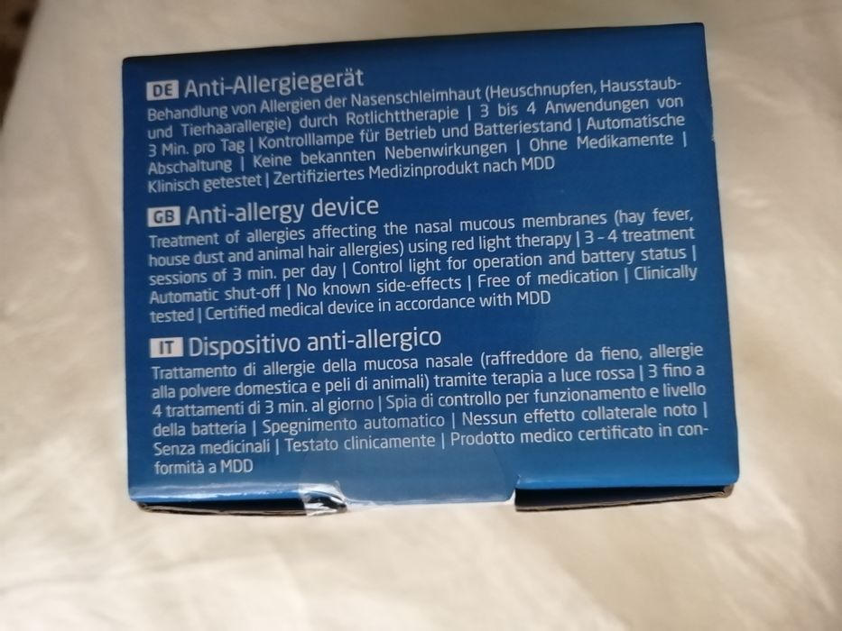 Medisana уред против сенна хрема, алергия