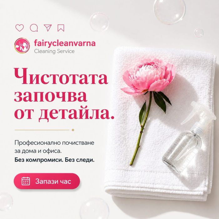 Fairy Clean Varna - Професионално почистване