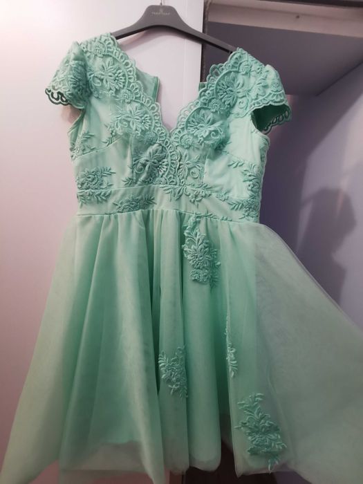 Rochie cununie turcoaz mărimea M/L