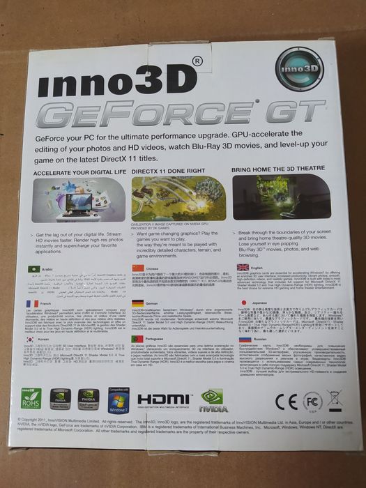 Видеокарта GeForce GT-440 1Gb SDDDR3 PCI-E