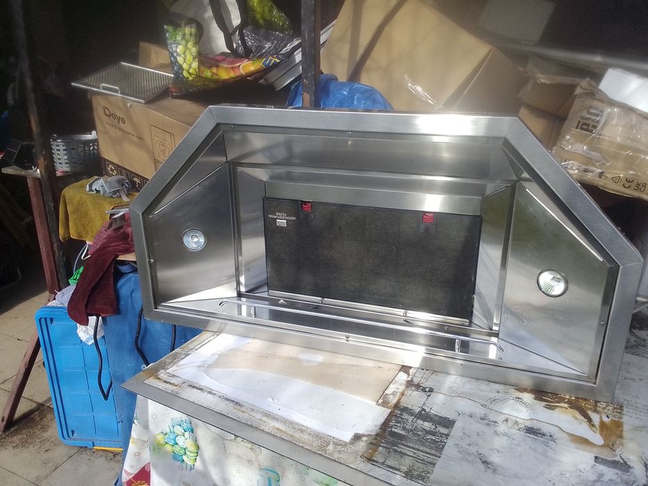Vând hotă inox aeg -neff