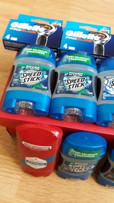 Deo Speed Stick si Old Spice