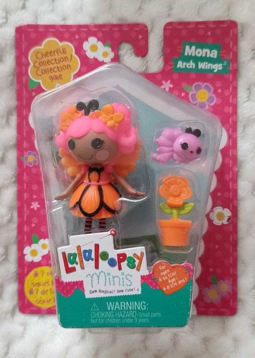 Lot 6 Papusi Lalaloopsy Minis Seria 16 Sigilate NIB Rare / Fruit & Cheerful