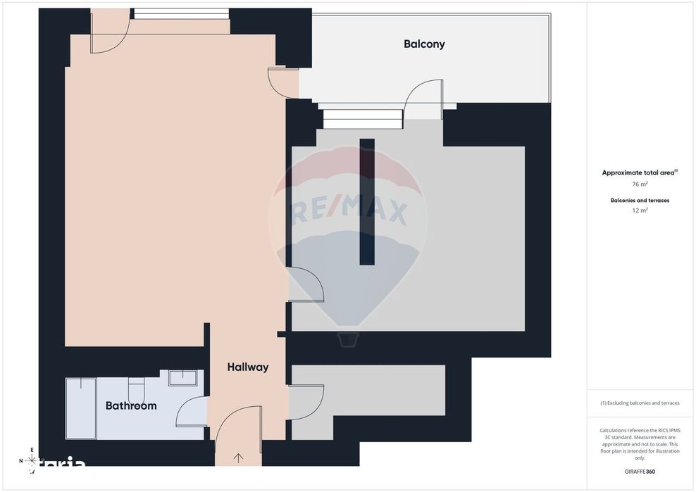 Apartament 2 camere 78 MPU, North Avenue Pipera