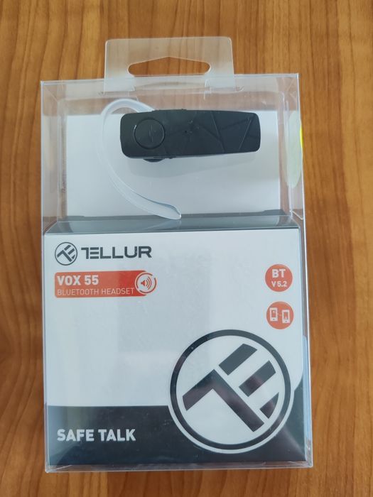 Vând Cască Bluetooth TELLUR VOX 55 -Safe Talk